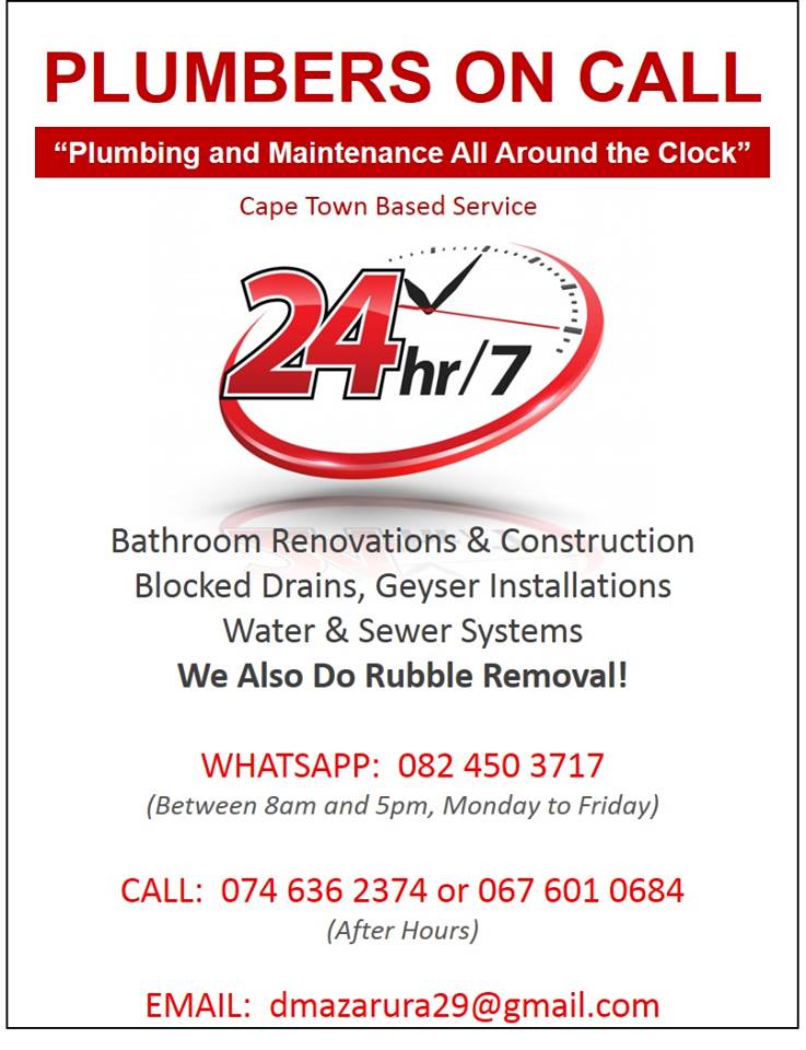 Plumbers On Call Flyer
